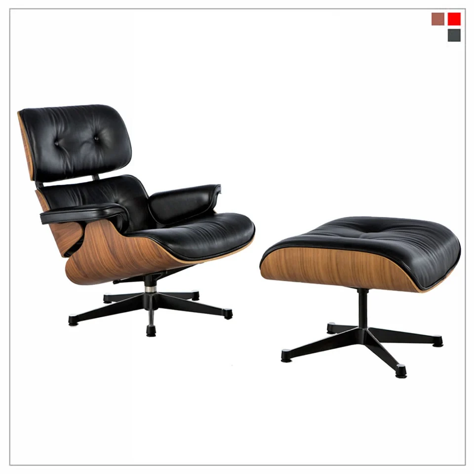 Lounge Chair con apoyapiés